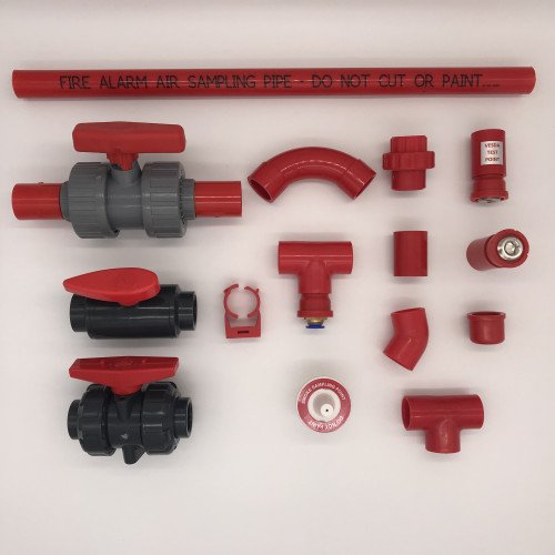 Aspirating Pipe and Fittings (RED) etc